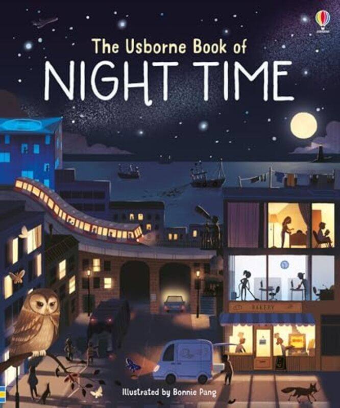 

Usborne Book of Night Time by Laura CowanBonnie Pang-Hardcover