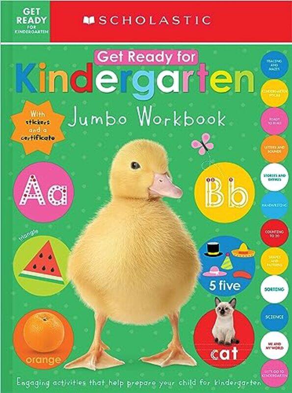 

Get Ready For Kindergarten Jumbo Workbk By Grk - Paperback