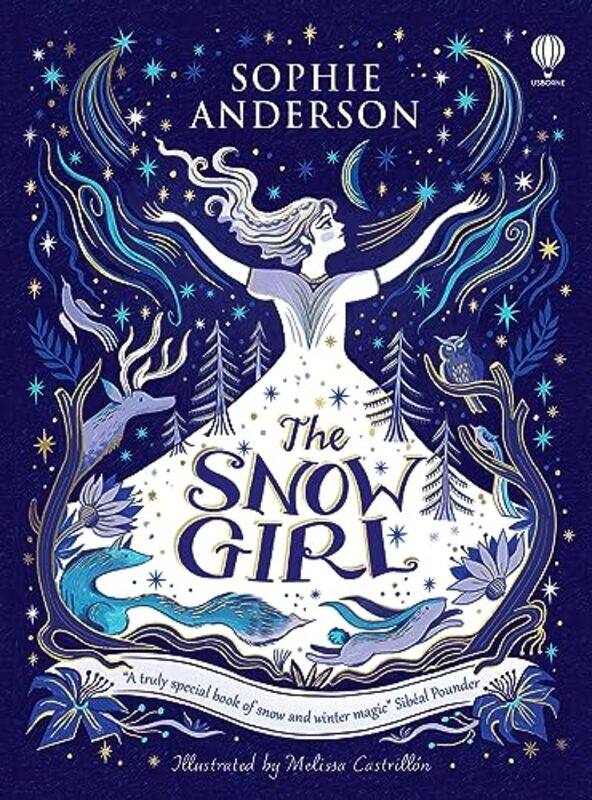 

The Snow Girl by Sophie AndersonMelissa Illustrator Castrillon-Hardcover