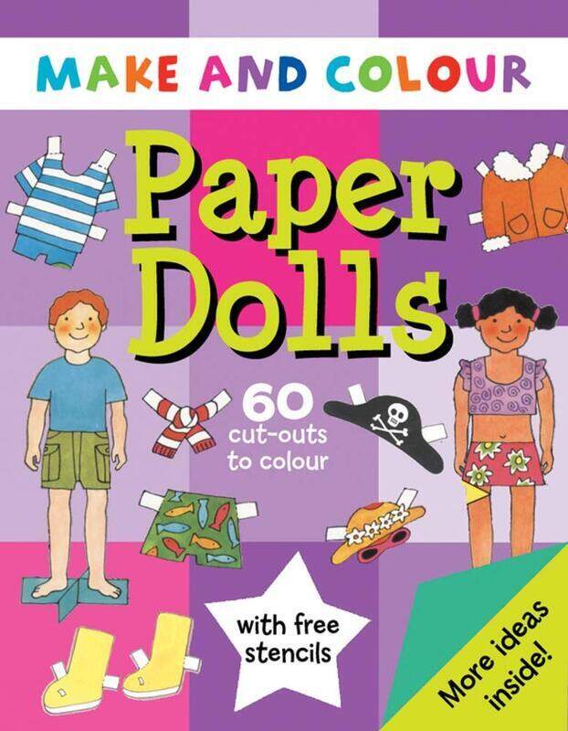 

Make and Colour Paper Dolls (Make & Colour), Paperback Book, By: Clare Beaton