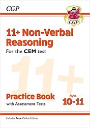 11+ CEM NonVerbal Reasoning Practice Book & Assessment Tests Ages 1011 with Online Edition Paperback by Books, CGP - Books, CGP