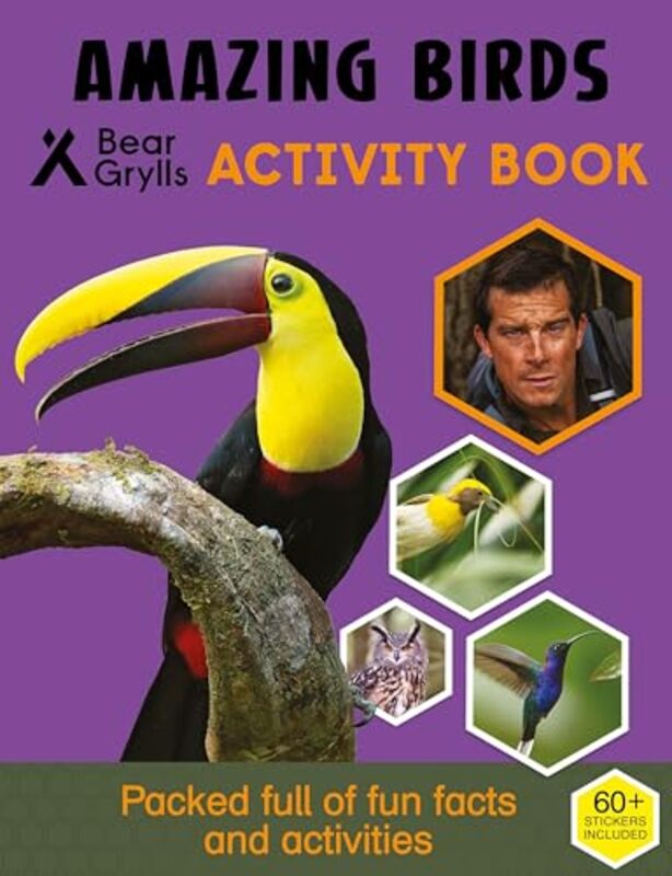 

Bear Grylls Sticker Activity Amazing Birds by Eric James Cook Univ WolanskiMichael J James Cook Univ Kingsford-Paperback