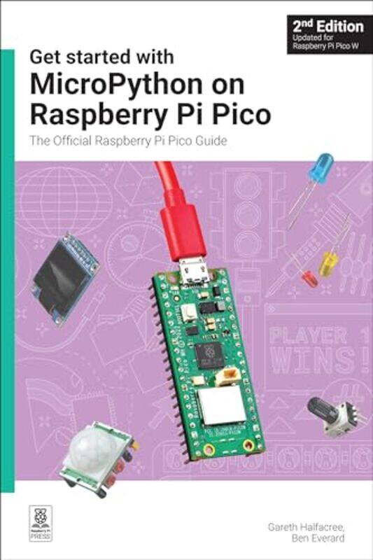 

Get Started With Micropython On Raspberr By Halfacree Garath - Paperback