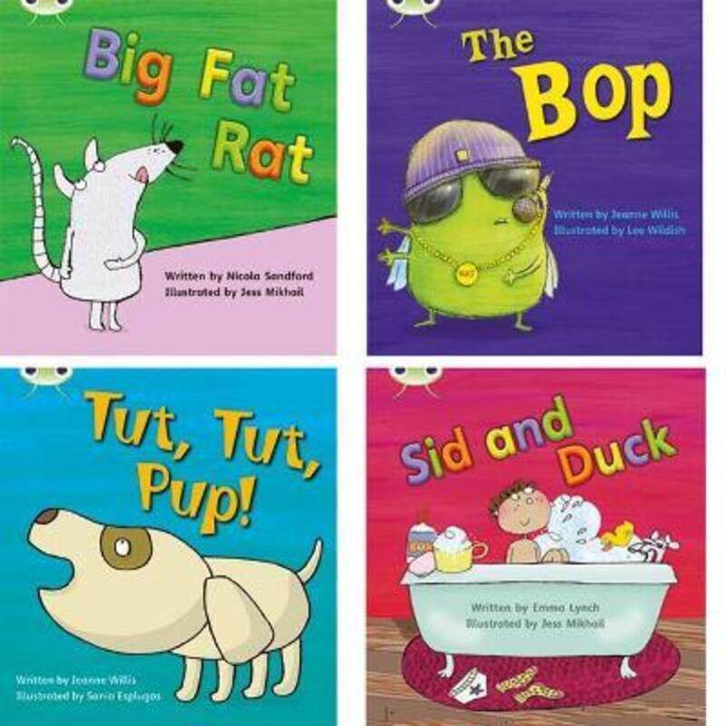 

Learn to Read at Home with Phonics Bug: Pack 2 (Pack of 4 fiction books),Paperback,ByWillis, Jeanne - Lynch, Emma - Sandford, Nicola