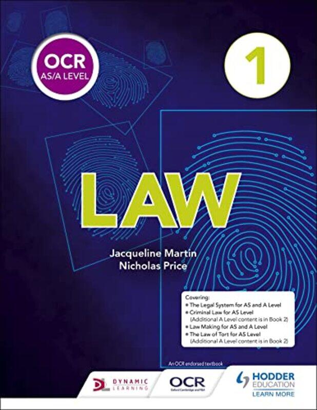 

OCR ASA Level Law Book 1 by Dan Isaac Slobin-Paperback