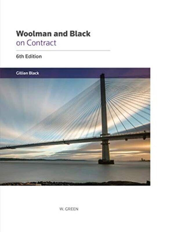 

Woolman and Black on Contract by Gillian Black-Paperback