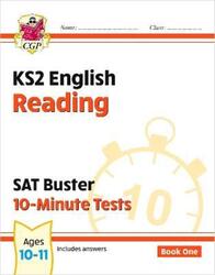 KS2 English SAT Buster 10-Minute Tests: Reading - Book 1 (for the 2023 tests),Paperback, By:CGP Books - CGP Books