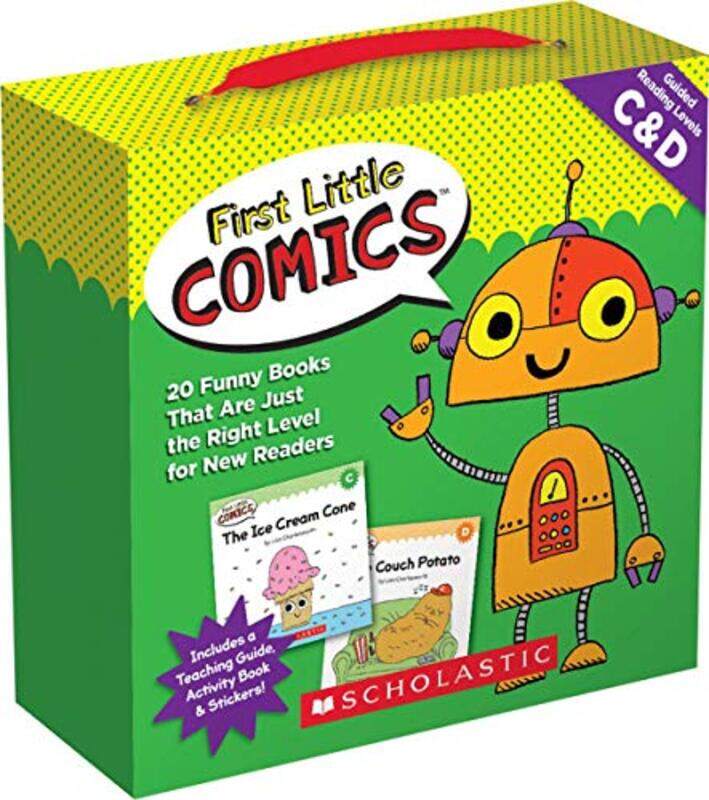 

First Little Comics: Levels C & D (Parent Pack): 20 Funny Books That Are Just the Right Level for Ne,Paperback,by:Charlesworth, Liza