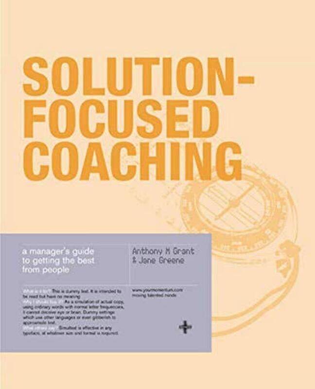 

SolutionFocused Coaching by Anthony GrantJane Greene-Paperback