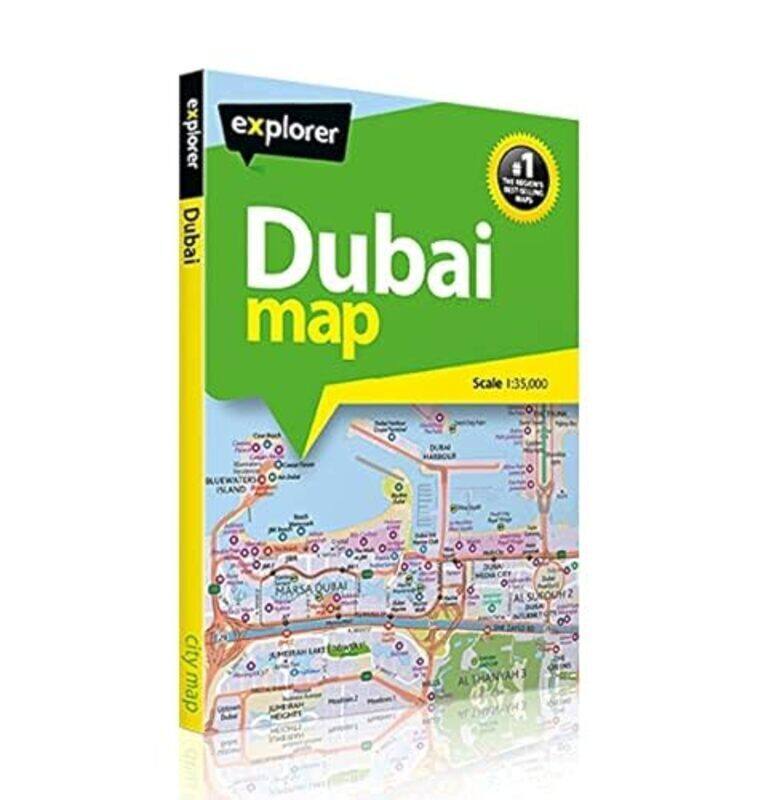

Dubai Map By Explorer Publishing Paperback