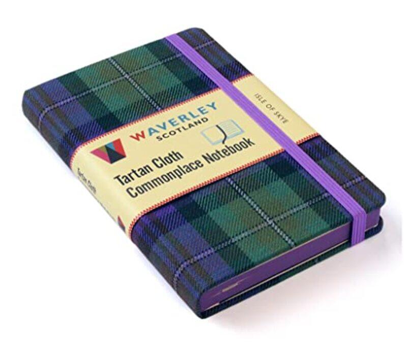 

Waverley M Isle of Skye Tartan Cloth Commonplace Notebook by L Morton-Hardcover