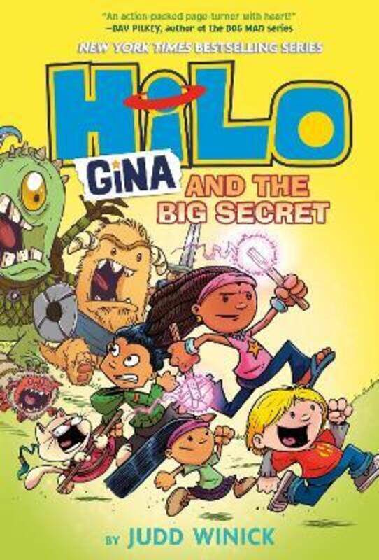 

Hilo Book 8: Gina and the Big Secret,Hardcover,ByWinick, Judd