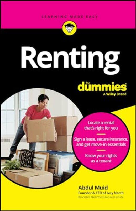 

Renting For Dummies by Abdul Ivey North Muid-Paperback