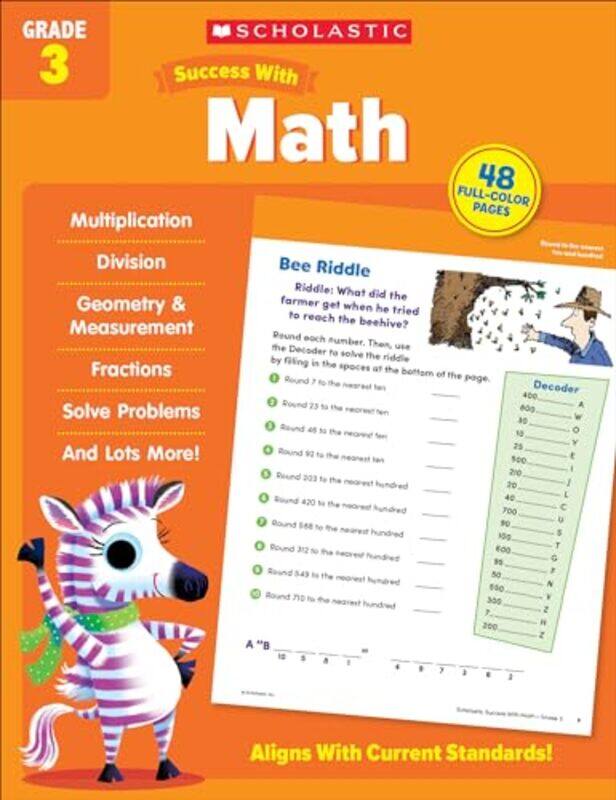 

Scholastic Success With Math Grade 3 by Scholastic Teaching Resources - Paperback