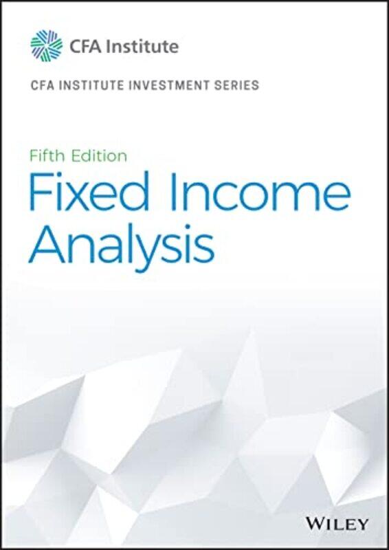

Fixed Income Analysis by Maggie SarachekAbbe Greenberg-Hardcover