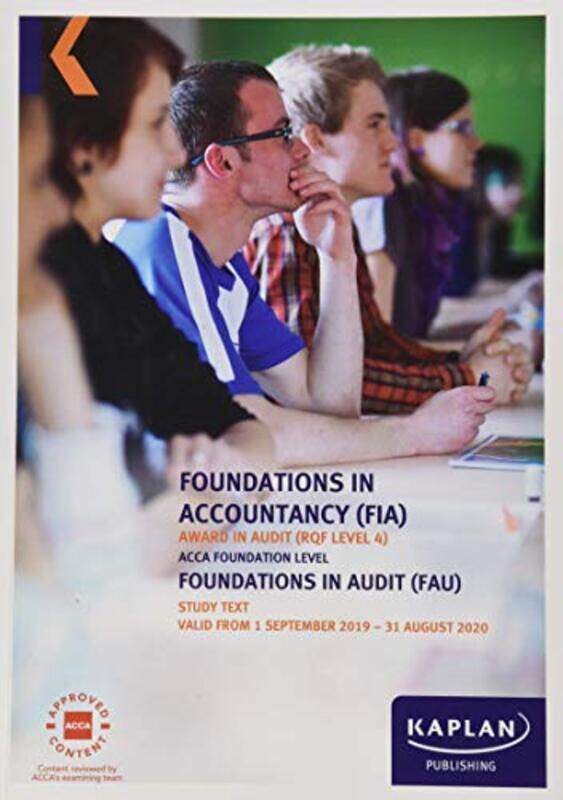 

FOUNDATIONS IN AUDIT INTUK STUDY TEXT by KAPLAN PUBLISHING-Paperback