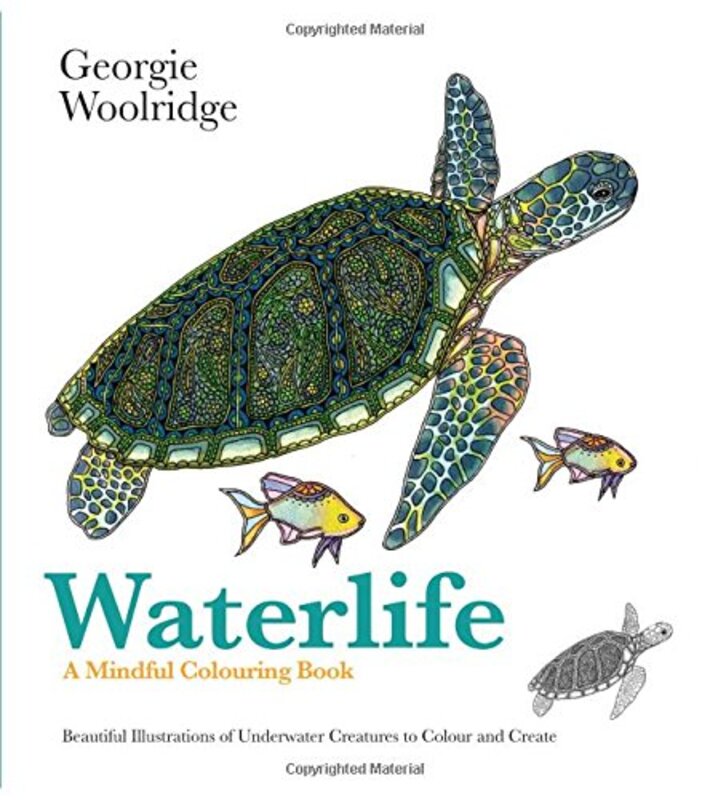 Waterlife: A Mindful Colouring Book (Colouring Books), Paperback Book, By: Georgie Woolridge