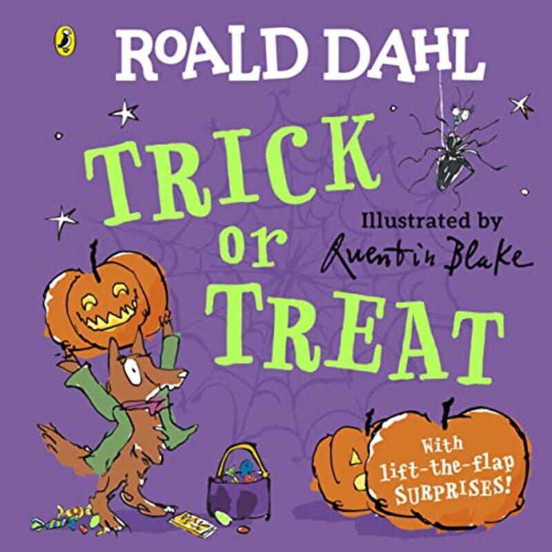 

Roald Dahl: Trick or Treat: A lift-the-flap book,Paperback,by:Dahl, Roald - Blake, Quentin