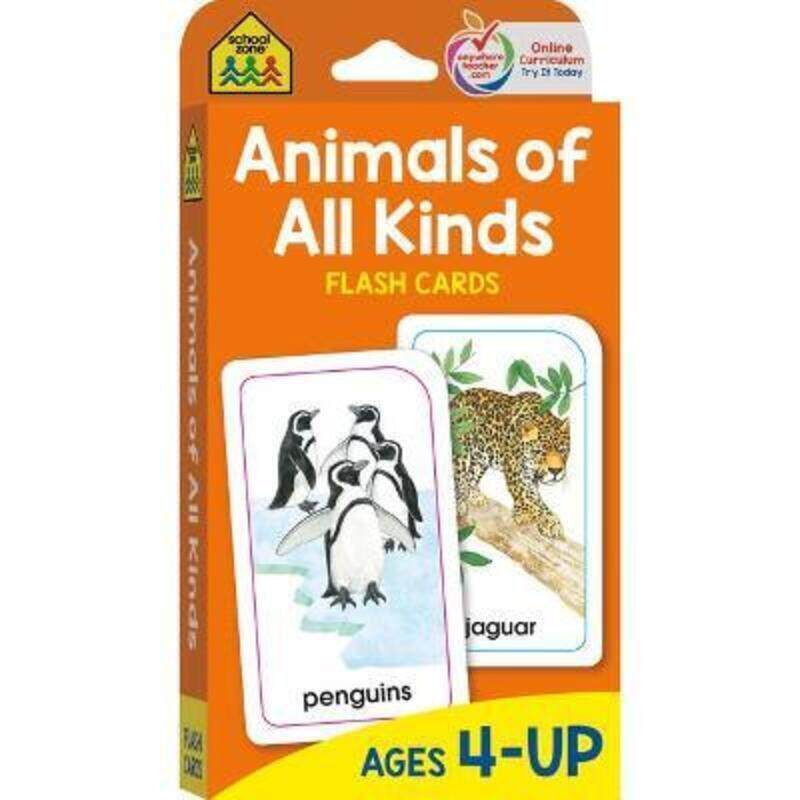 

Flash Cards - Animals of All Kinds.paperback,By :School Zone