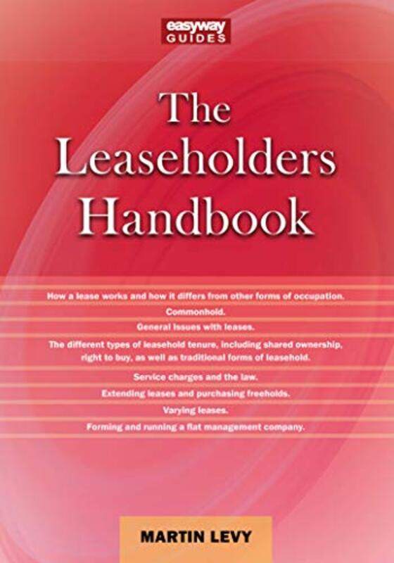 

The Leaseholders Handbook by Roger Sproston-Paperback