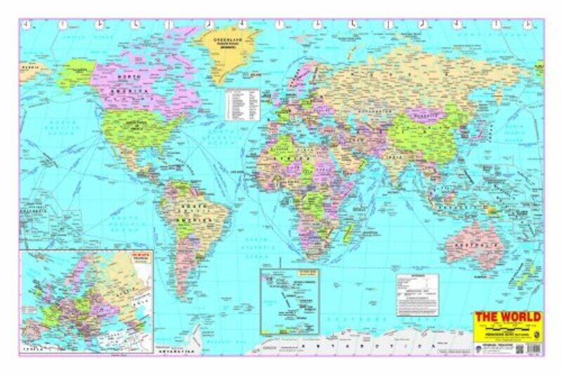 

World Map by Dreamland Publications - Paperback