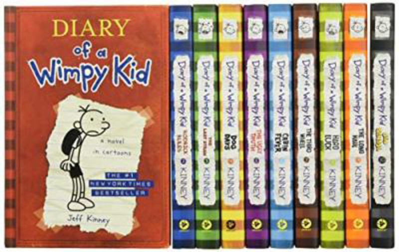 Diary of a Wimpy Kid, Hardcover Book, By: Jeff Kinney