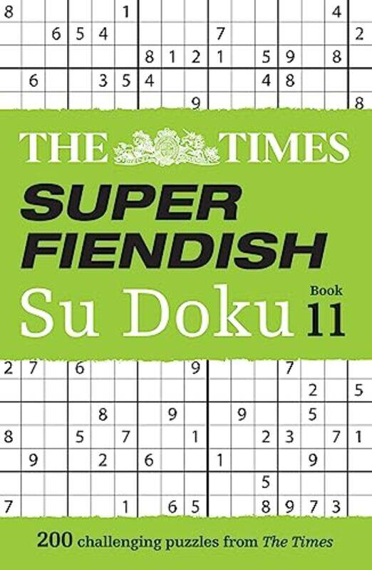 

The Times Super Fiendish Su Doku Book 11 by Maxim Jago-Paperback