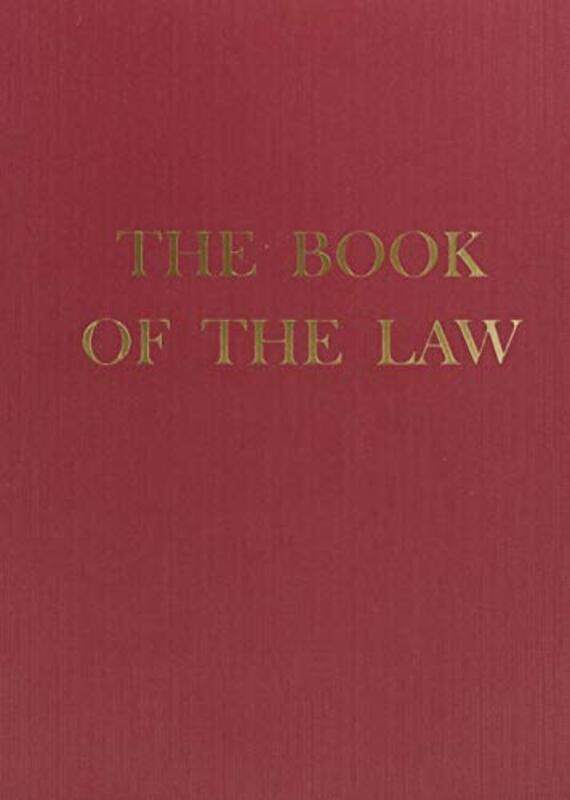 

The Book Of The Law By Red Wheel/Weiser Paperback