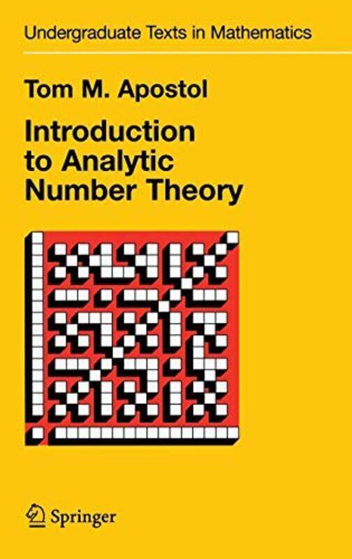 

Introduction to Analytic Number Theory,Hardcover by Apostol, Tom M.