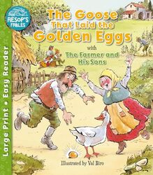 The Goose That Laid The Golden Eggs & The Farmer & His Sons By Giles, Sophie - Biro, Val Paperback