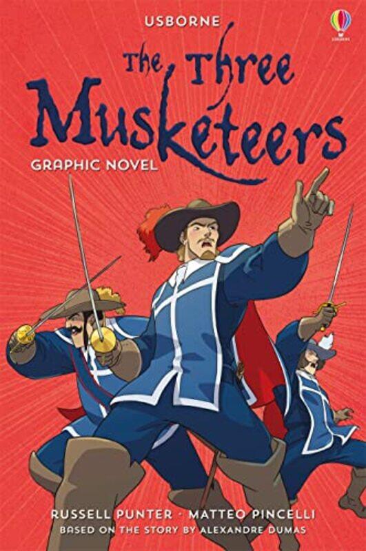 

Three Musketeers Graphic Novel by Russell PunterMatteo Pincelli-Paperback
