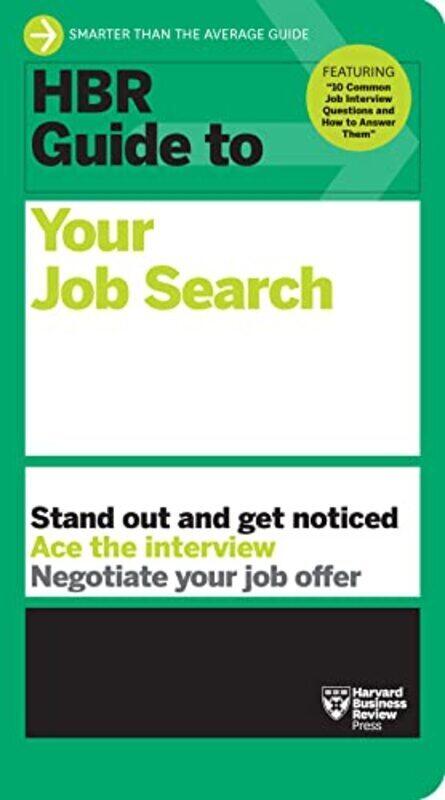 

Hbr Guide To Your Job Search Harvard Business Review Paperback