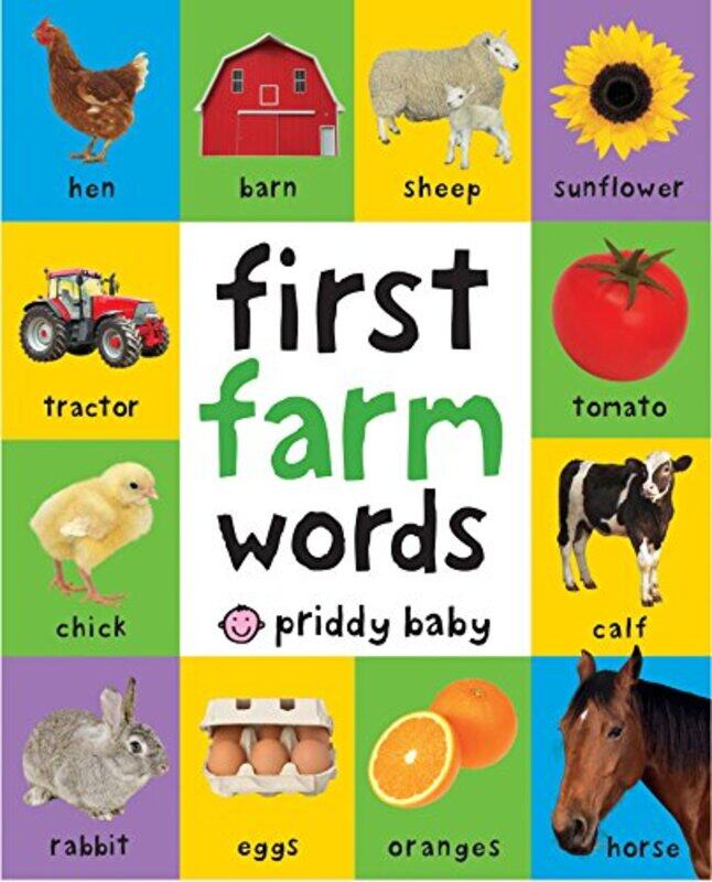 

First Farm Words By Priddy Roger - Hardcover