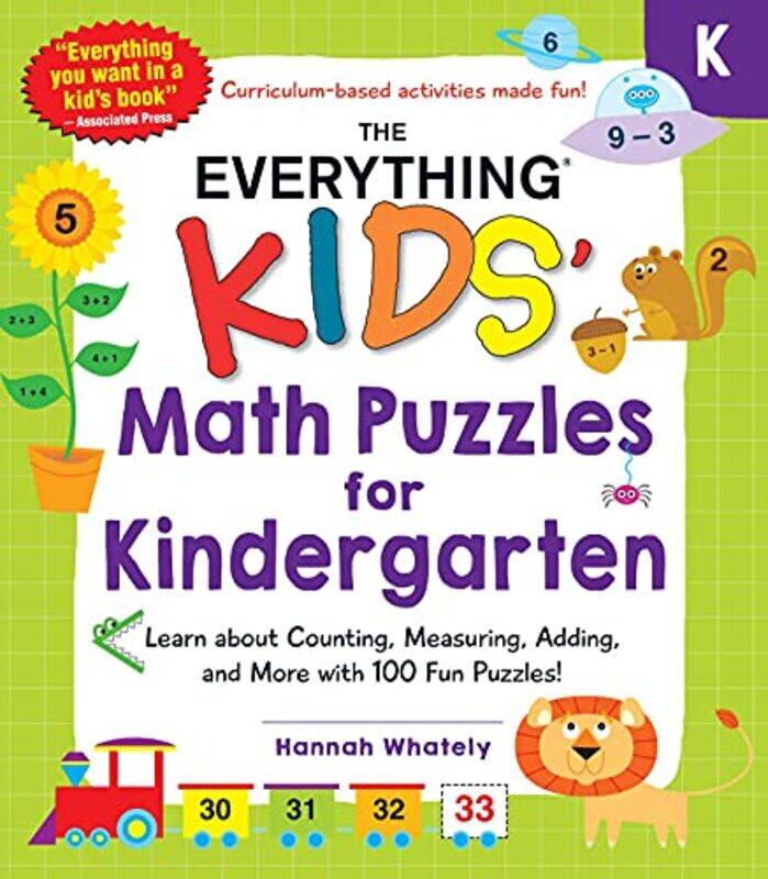 

The Everything Kids Math Puzzles for Kindergarten by James Powell-Paperback