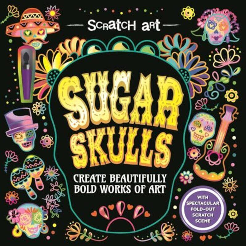 

Scratch Art Sugar Skulls Adult Scratch By Igloo - Paperback