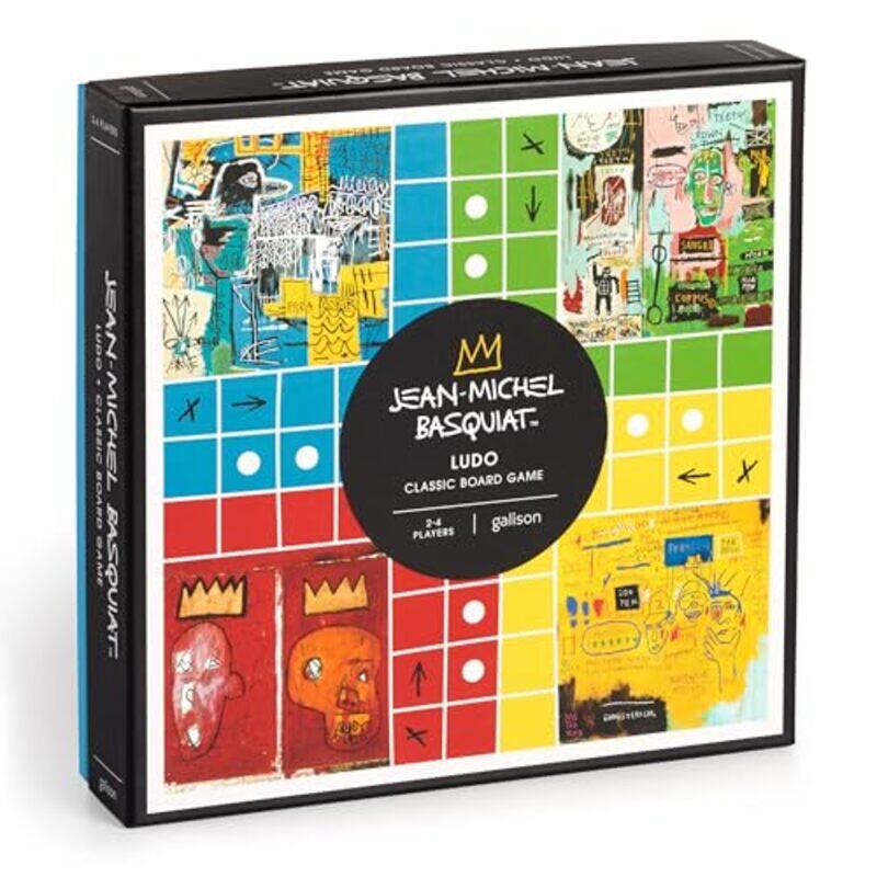 

Jean-Michel Basquiat Ludo Classic Board Game by Galison -Other Book Format