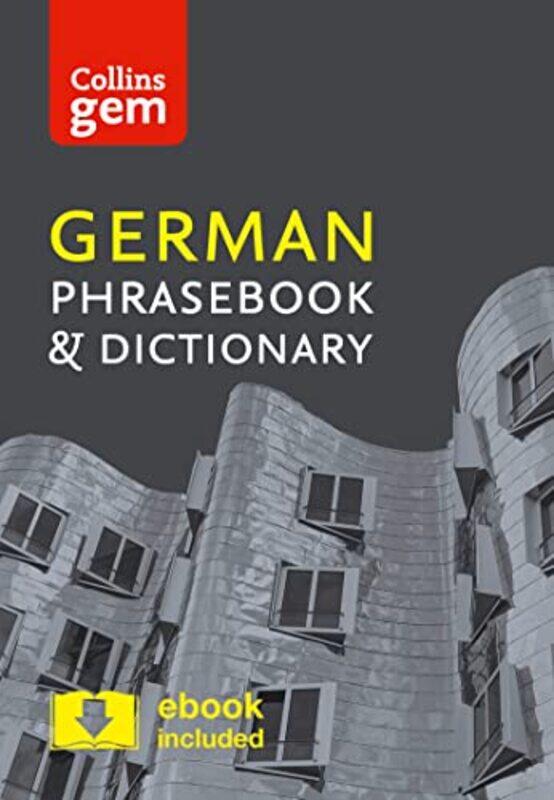 

Collins German Phrasebook and Dictionary Gem Edition by Barbara Janson BA MSEd CohenShirley A Jones-Paperback