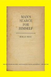 Mans Search For Himself by May, Rollo..Paperback