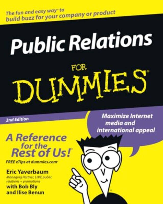 

Public Relations For Dummies by Eric Yaverbaum-Paperback