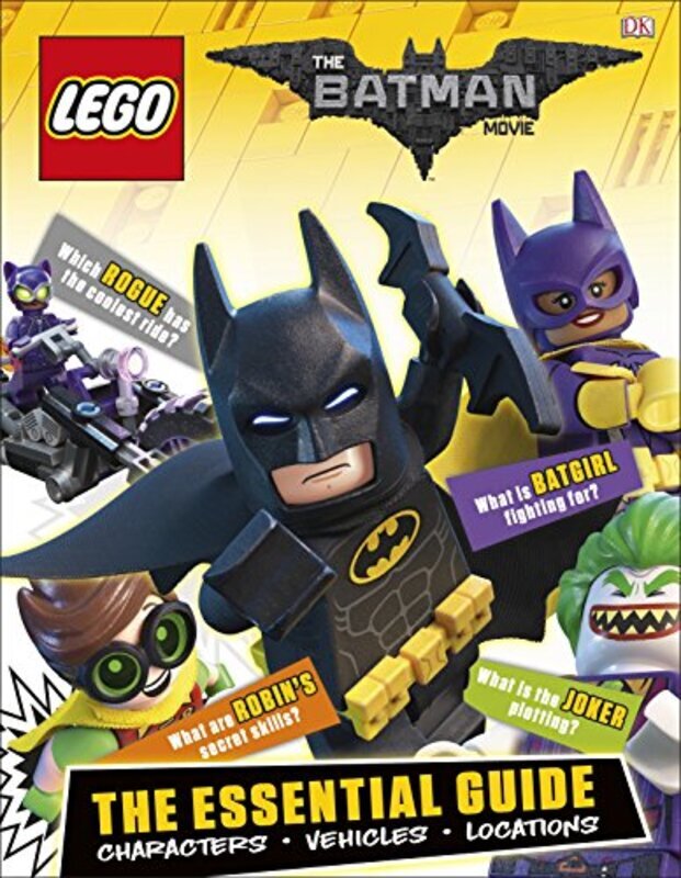 

The LEGO BATMAN MOVIE Essential Guide, Hardcover Book, By: Julia March