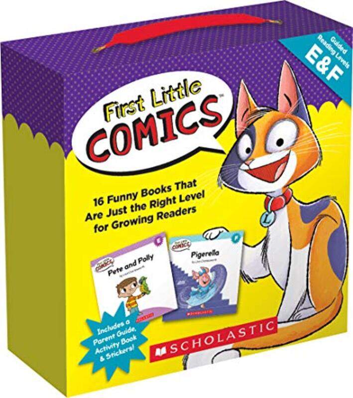 

First Little Comics Levels E & F Parent Pack 16 Funny Books That Are Just the Right Level for Gr by Charlesworth, Liza Paperback