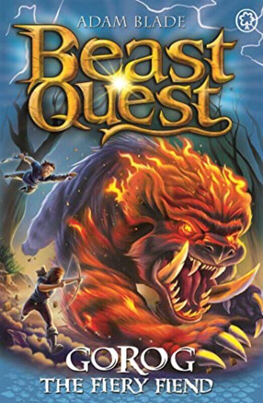 

Beast Quest Gorog the Fiery Fiend by Adam Blade-Paperback