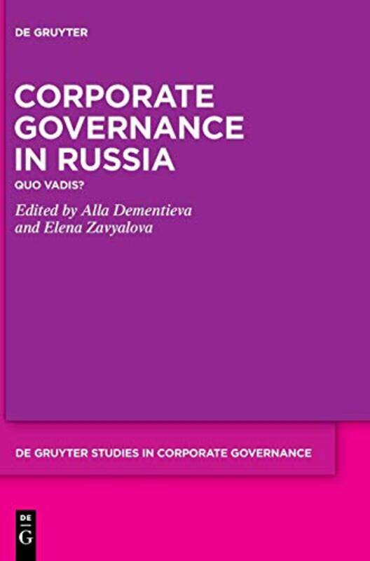 

Corporate Governance in Russia by Erik MIT BrynjolfssonAndrew MIT McAfee-Hardcover