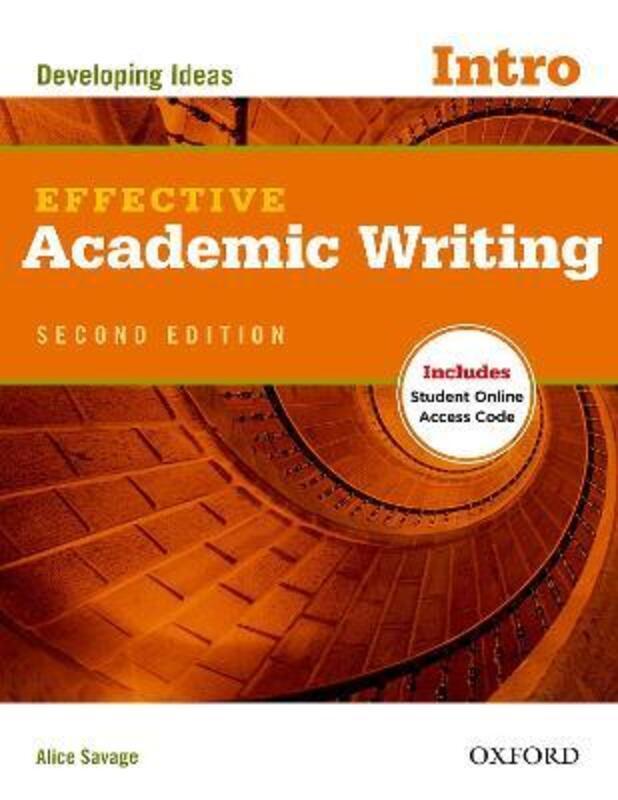 Effective Academic Writing Second Edition: Introductory: Student Book.paperback,By :Oxford University Press