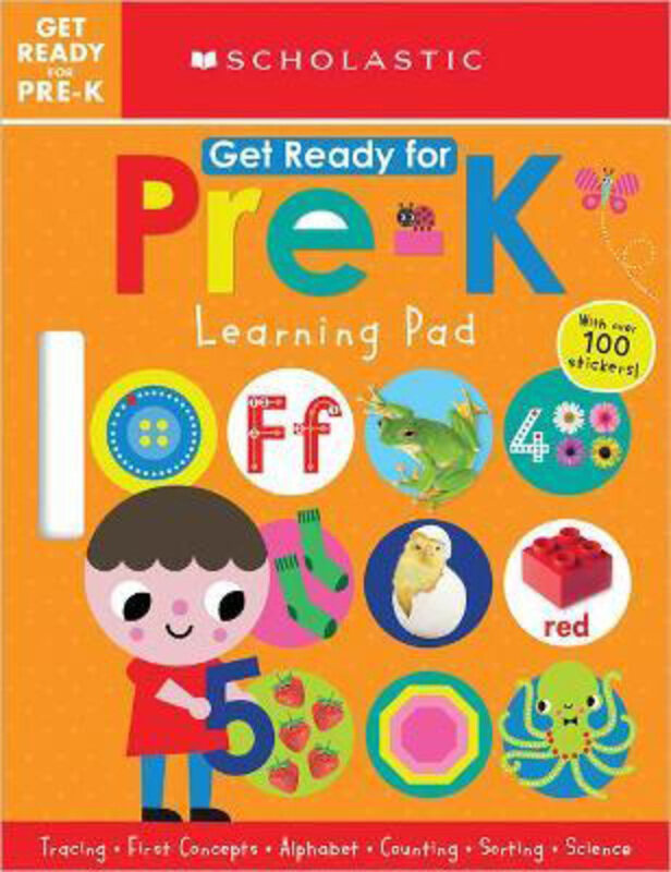 

Get Ready for Pre-K Learning Pad: Scholastic Early Learners (Learning Pad), Paperback Book, By: Scholastic