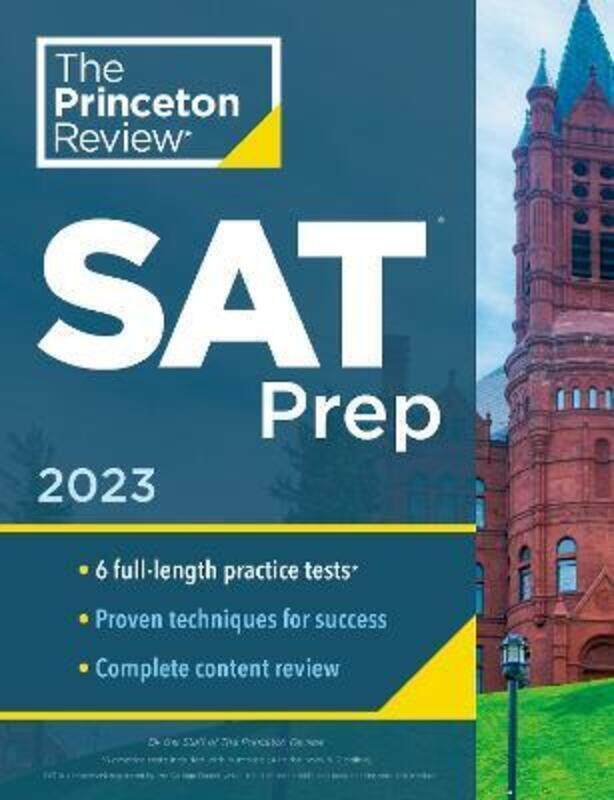 

Princeton Review SAT Prep, 2023: 6 Practice Tests + Review & Techniques + Online Tools.paperback,By :The Princeton Review