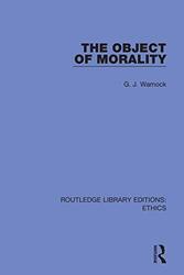 The Object of Morality by GJ Warnock-Paperback