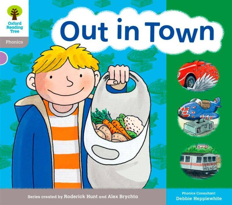 

Oxford Reading Tree Level 1 Floppys Phonics Sounds and Letters Out in Town by Susan Greenwood-Paperback