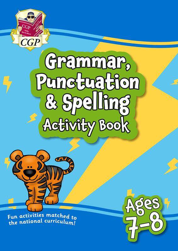 

New Grammar, Punctuation & Spelling Activity Book for Ages 7-8, Paperback Book, By: CGP Books