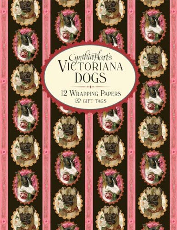 

Victoriana Dogs 12 Wrapping Papers And Gif By Hart Cynthia - Paperback